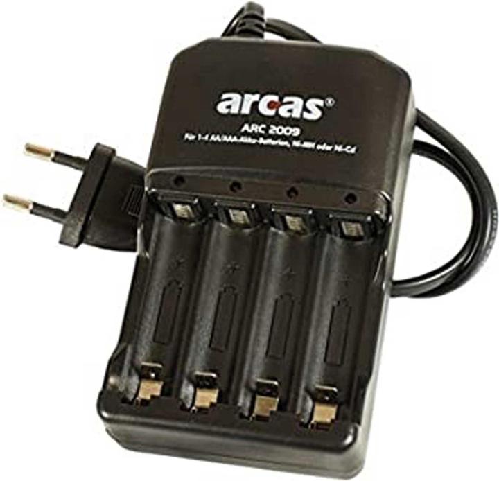 Produktbild Arcas Ladegerät ARC-2009 (1 Stk., AAA, AA, Ladegerät ohne Akku)