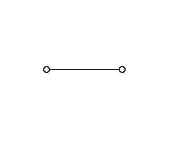 Actual product image Wago Through terminal