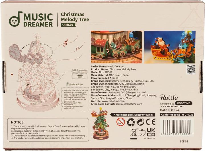 Produktbild Rolife AMS01 - Weihnachtsmelodie Baum
