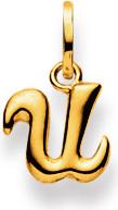 Image du produit Natsumi Schmuck Pendentif lettre U en or jaune 18K/750 (750/18 K Or jaune)