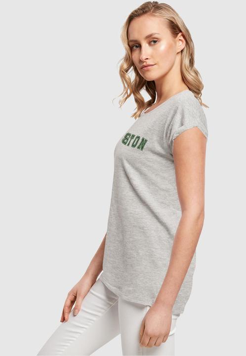 Produktbild Merchcode Ladies Boston Extended Shoulder Tee - 113119 (M)