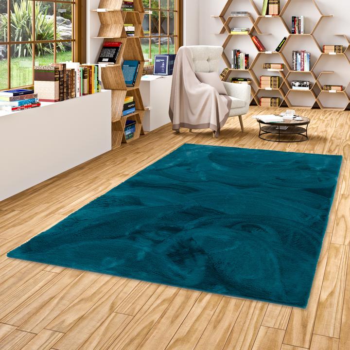 Actual product image Pergamon Luxury Super Soft Fur Rug Plush (140 x 180 cm)