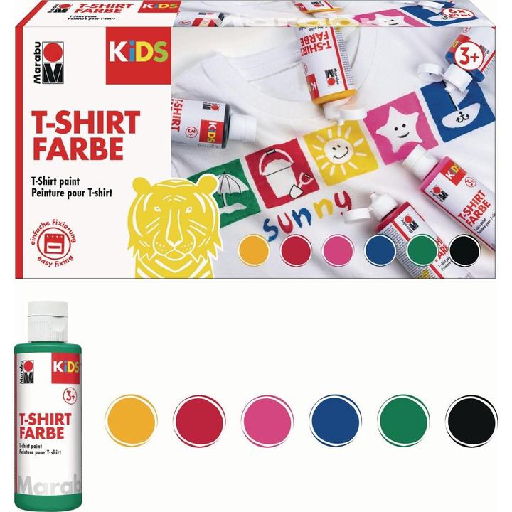 Actual product image Marabu Textile colour (Multicoloured, 80 ml)