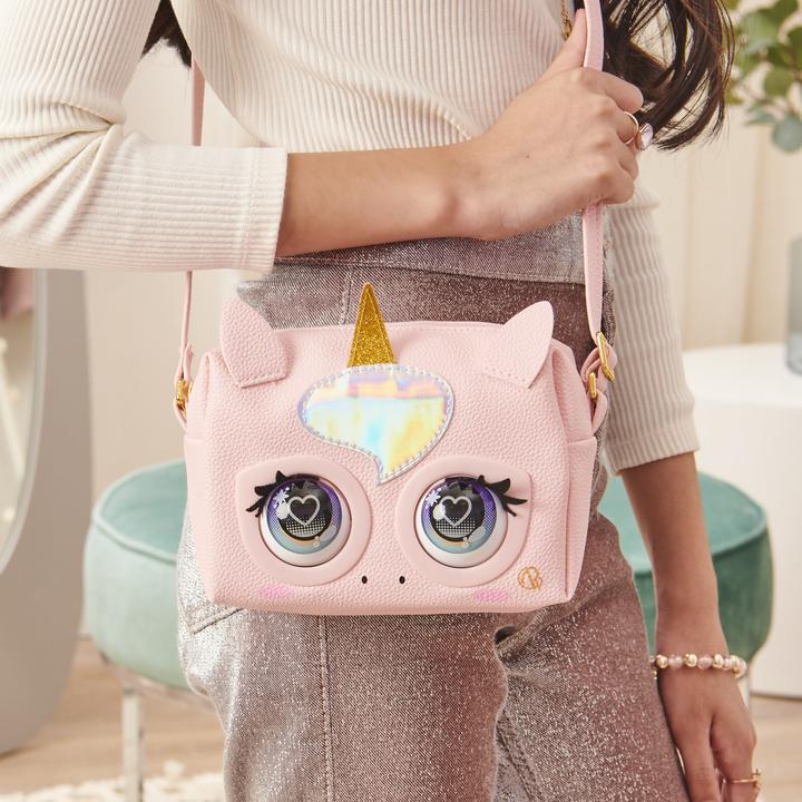 Image du produit Spin Master Purse Pets Glamicorn Licorne Sac - avec fonctions interactives (23.34 cm)