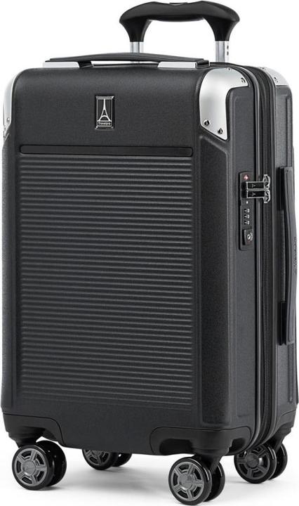 Travelpro Platinum Elite - Compact Carry-On Expandable Hardside Spinner,Black (39 l, Handgepäck (bis 50l))