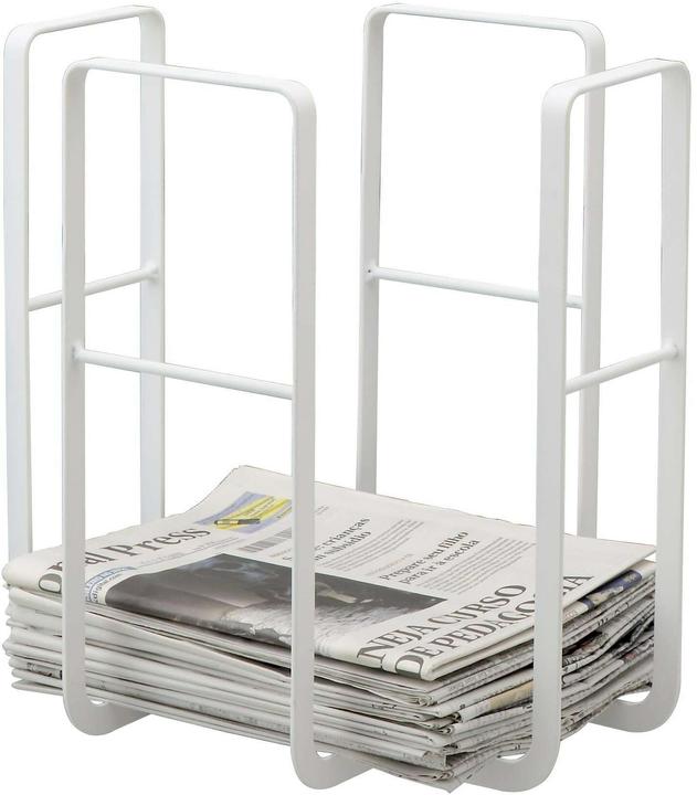 Actual product image Yamazaki TOWER magazine rack (28.5 x 35 x 37 cm)