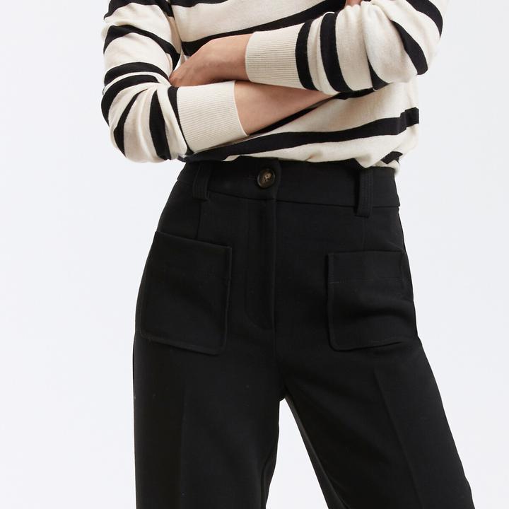 Produktbild La Redoute Collections Flared-Hose Signature FELICIEN (40)