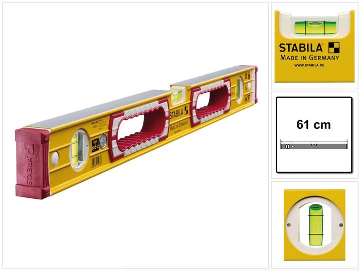 Actual product image Stabila Spirit level type 1962 (61 cm)