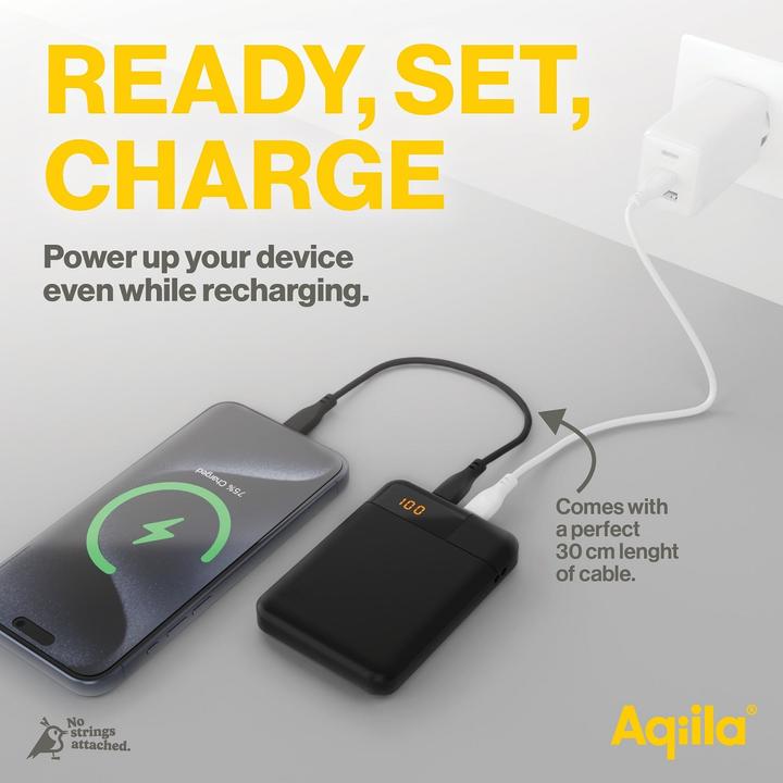 Immagine prodotto Aqiila Powerbird B5B - Powerbank 5000 mAh, 12W - Muschio (5000 mAh, 12 W, 18.50 Wh)