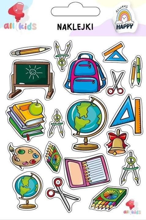 Actual product image Dodo Aufkleber für Kinder Hallo Schule