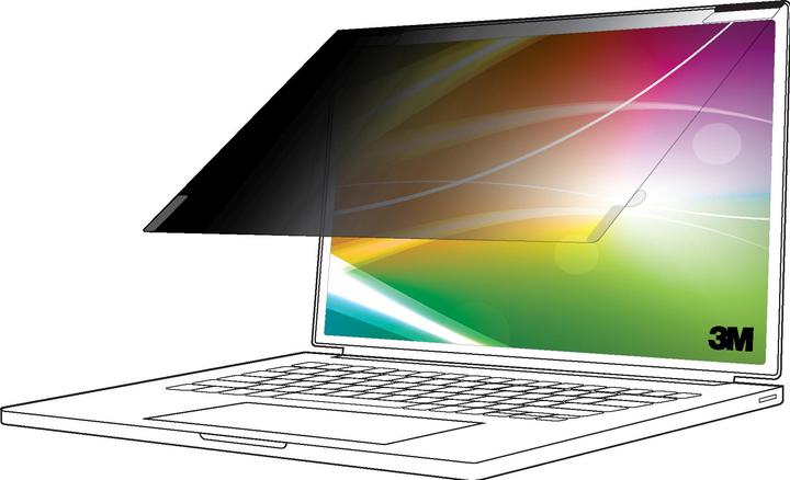 Actual product image 3M Bright Screen Privacy Filter for Microsoft Surface Laptop 3 - 5 34.29cm 13.5inch 3:2 BPNMS002 (13.50", 3 : 2)