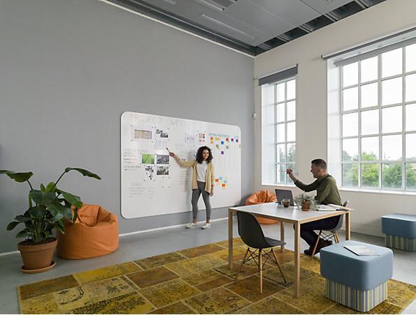 Produktbild Chameleon Design-XXL-Whiteboard VisuWall