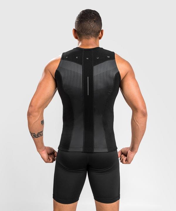 Actual product image Venum Rashguard Sleevless Biomecha - Black/Grey - XL (XL)
