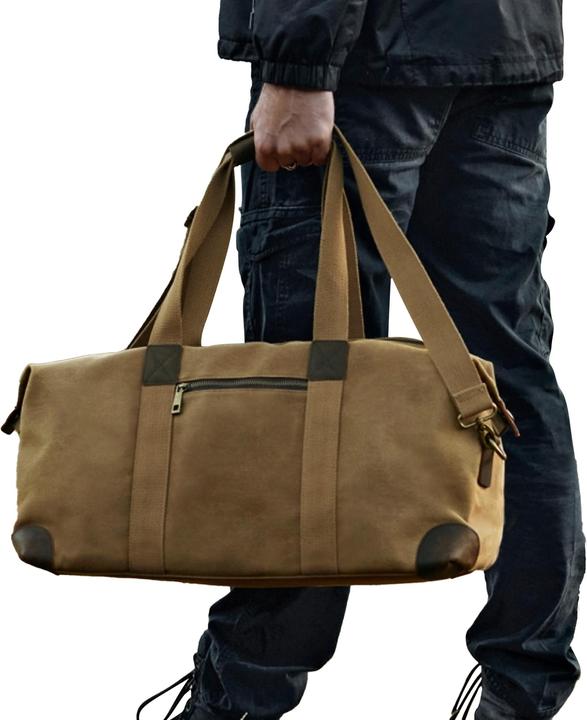 Immagine prodotto Quadral Borsa da viaggio Heritage con manico in pelle (19 l)