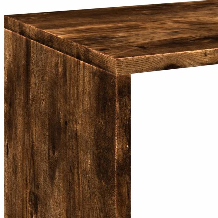 Immagine prodotto VidaXL Divisorio per ambienti Libreria Scaffale in piedi Scaffale per ufficio Scaffale a cubo Rovere fumé (69,5 x 29 x 103,5 cm)
