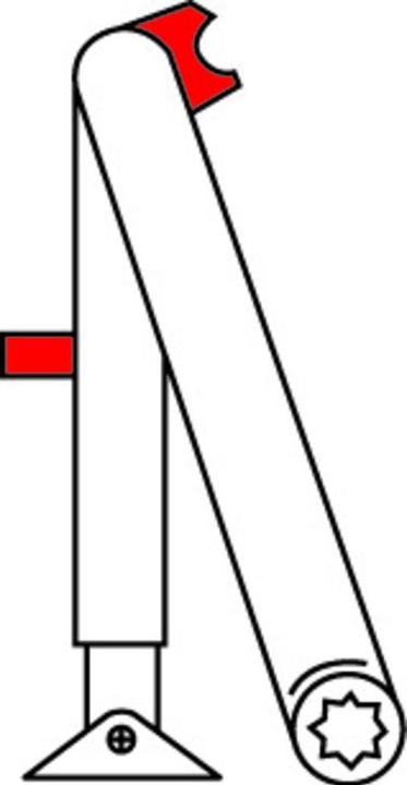 Image du produit Dormakaba Verrouillage des liens (Porte-fenêtre, Porte d'entrée, Porte en bois, Porte de chambre, Intérieur)