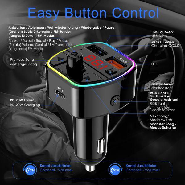 Immagine prodotto Maxtrack Sistema vivavoce FM Bluetooth