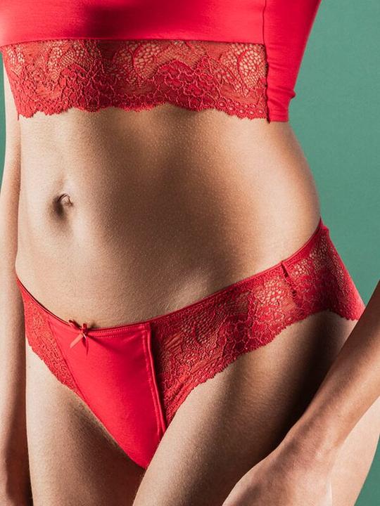 ISA Bodywear Slip mit zarter Spitze (XL)