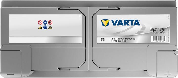 Immagine prodotto Varta Argento dinamico I1 (12 V, 110 Ah, 920 A)