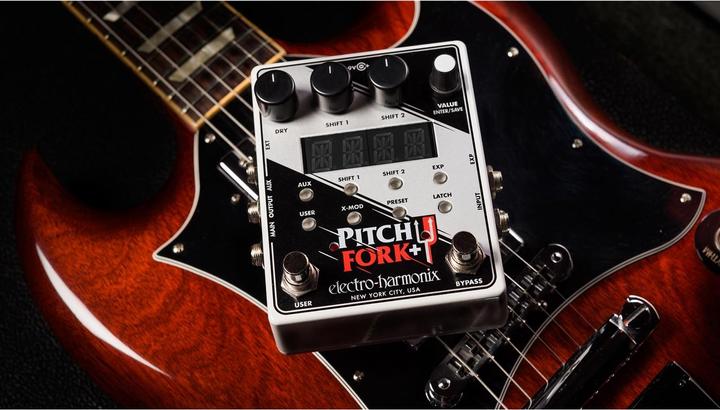 Actual product image Electro-Harmonix Pitch Fork +