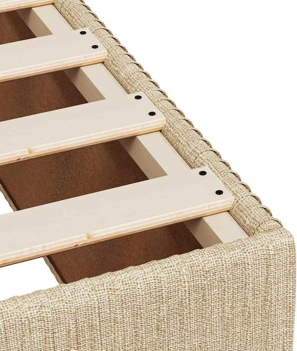 Image du produit VidaXL Bo x lit de saut avec matelas 160 x 200 cm Tissu (160 x 200 cm, 160 x 200 cm)
