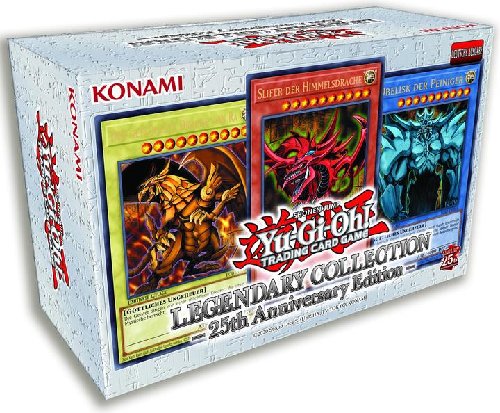 Yu-Gi-Oh YGO : Legendary Collection 25th Anniversary Edition - Set collector -D- (Allemand, Pack de boosters)