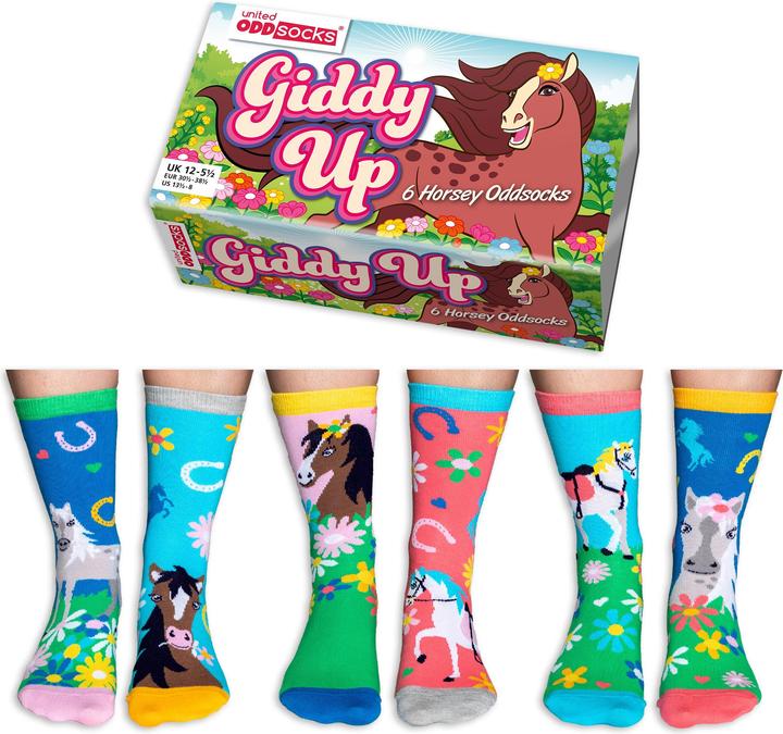 Produktbild United Oddsocks Giddy Up (3er Pack, 30 - 38)