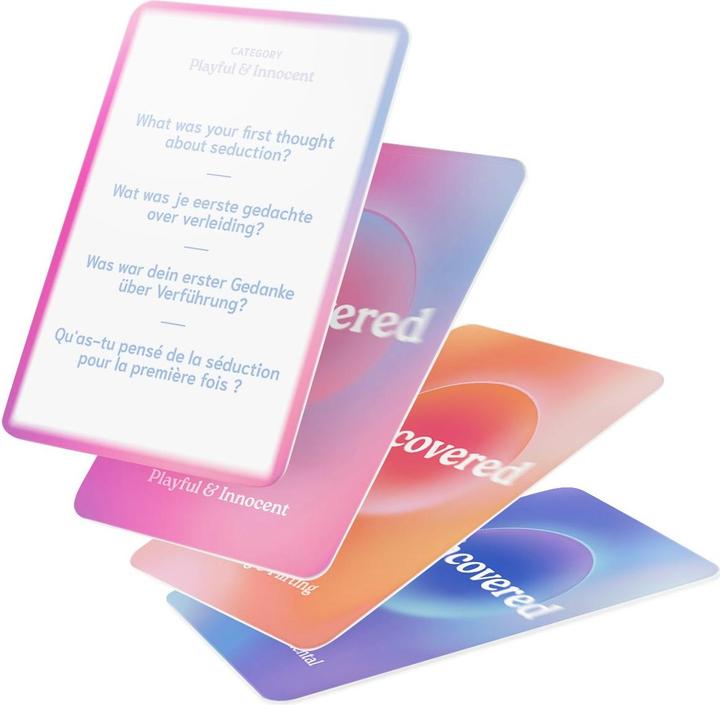 Image du produit tease & please - Uncovered Jeu de Cartes (Jeu de cartes, Français, Allemand, Anglais, Néerlandais)