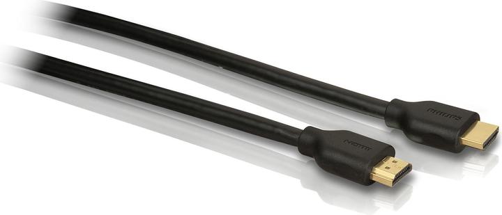 Produktbild Philips HDMI – HDMI kabelis 1,8 m juodas (SWV5401H (1.80 m, HDMI)