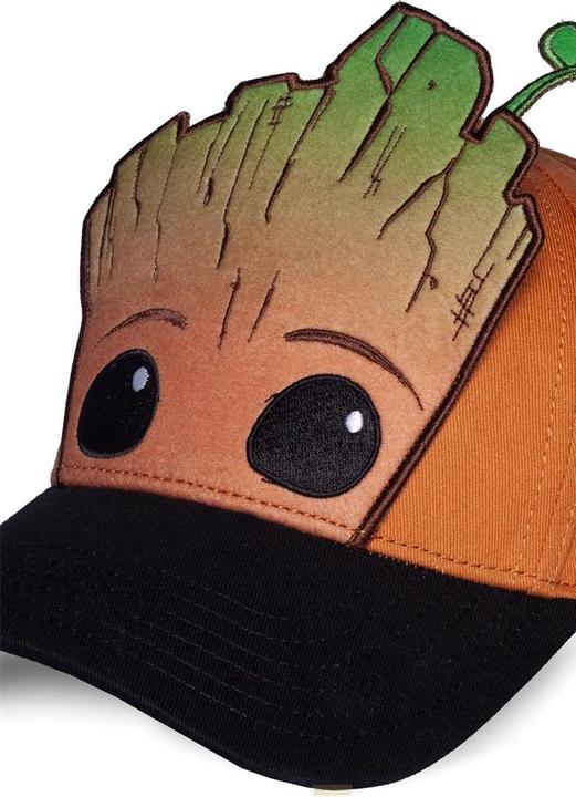 Image du produit Difuzed I Am Groot - Casquette ajustable Groot pour homme (Taille unique)