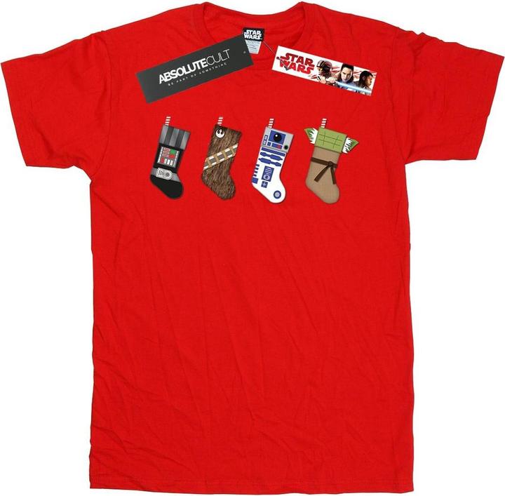 Star Wars Christmas Stockings TShirt (S)