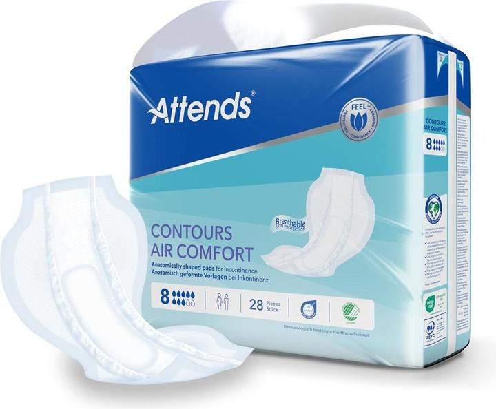 Actual product image Attends Air Comfort (28 x, Regular)