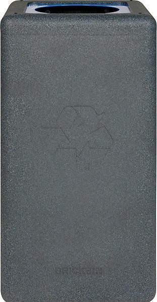 Produktbild ReinigungsBerater Mülltrennsystem BrickBin Papier Behälter grau blau 65 L integrierte Beutelhalterung, aus recyceltem (65 l)
