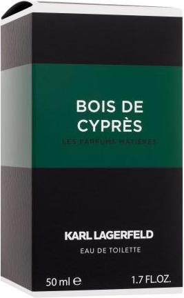 Actual product image Karl Lagerfeld For Men Bois de Cyprès Eau de Toilette 50 ml (Eau de toilette, 50 ml)
