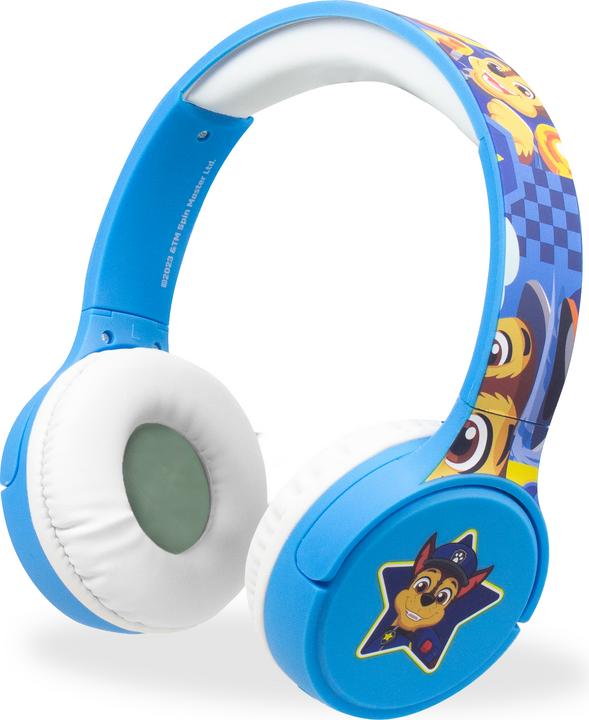 Actual product image Forever Paw Patrol Bluetooth headphones blue