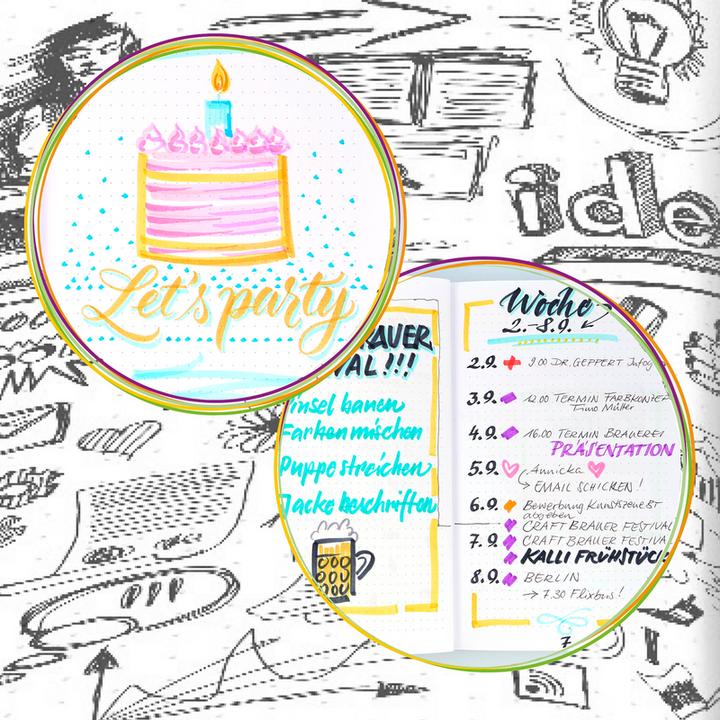 Produktbild Online Bullet Journal A5 02248 Marmor 96 Blatt (A5, Harter Einband)