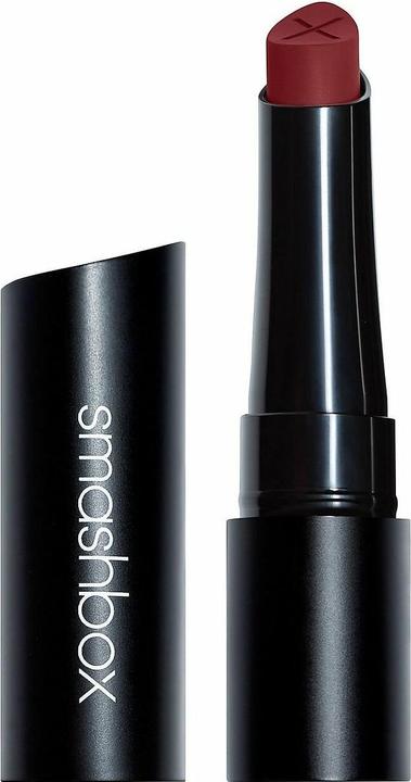 Actual product image Smashbox Always On Cream Matte Lipstick Hoops On (Deep red)