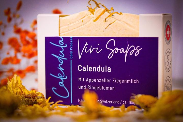 Vivi Soaps Calendula - Ziegenmilchseife (Hartseife)
