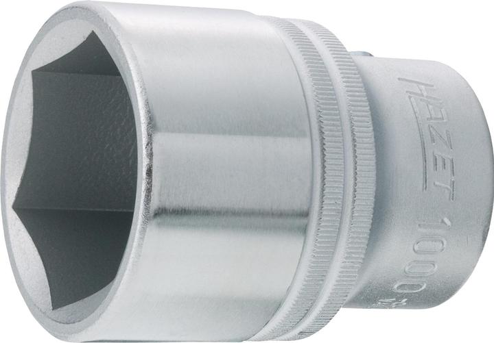 HAZET Socket ∙ hexagon 1000-42 ∙ Square, hollow 20 mm (3/4 inch) ∙ Outside hexagon profile ∙ 42 mm (42 mm)
