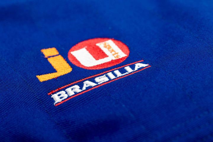 Immagine prodotto Ju-Sports Pantaloni da judo "Brasilia" blu, elastico in vita (170)