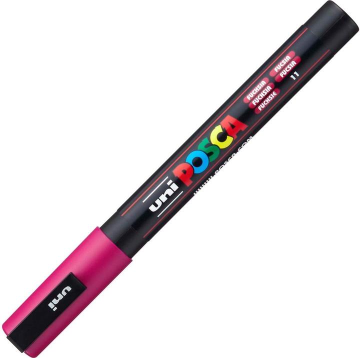 Actual product image Posca Fine Marker PC-3M (Fuchsia, 1.30 mm, 1 x)