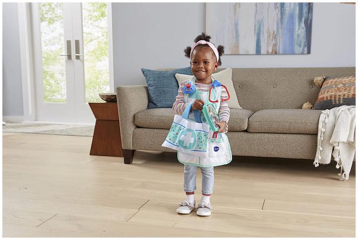 Actual product image VTech 552103 The Little Doctor Electronic Pretend Play with Accessories (English Version) 3+ Years