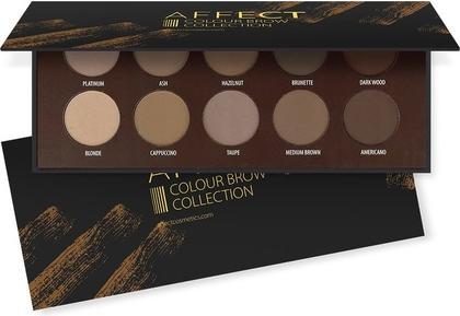 Affect Color Brow Collection eyebrow shadow palette 10x2g