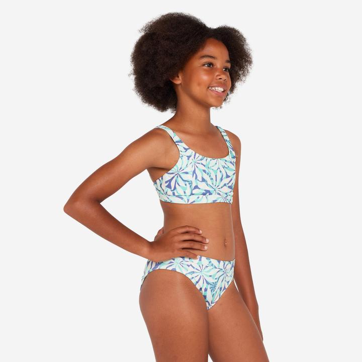 Produktbild Olaian Bikini-Hose Surfen Mädchen geblümt Alma Hao lila