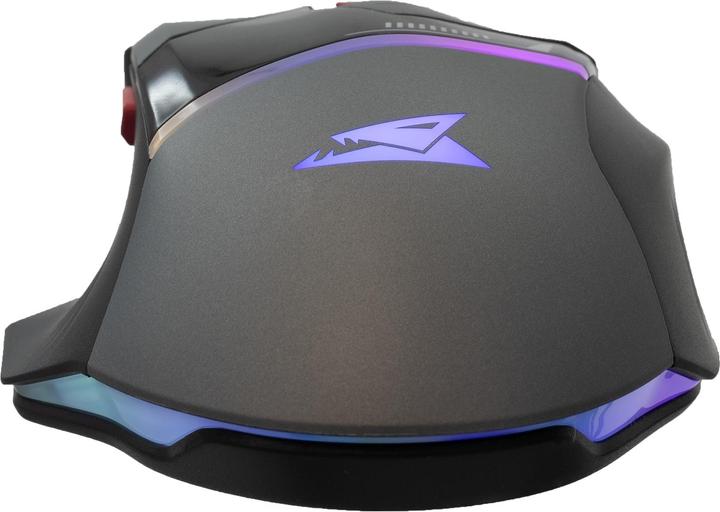 Image du produit Baracuda Gaming Mouse MANTA, 8D, 12800 dpi, Grey (BGM-047) (Filaire)