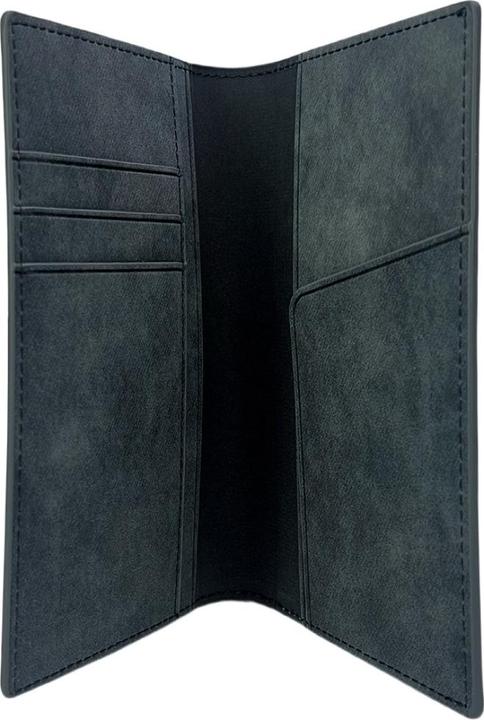Actual product image Nimmy Passport case wallet Raptor Tiger grey