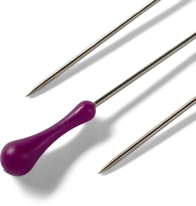 Immagine prodotto Prym Spillone con manico, tono argento, viola 38 x 0,58 mm