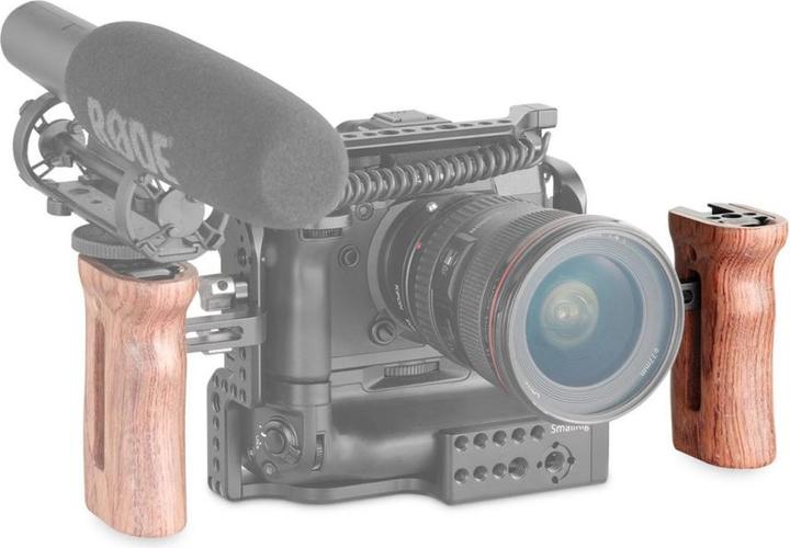 Actual product image SmallRig 2093B Universal wooden side handle (Grip)