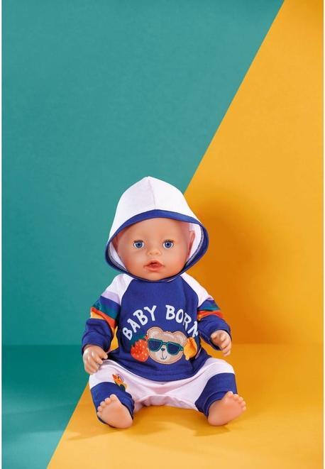 Produktbild Zapf Creation BABY born Jogging Anzug Navy 43cm