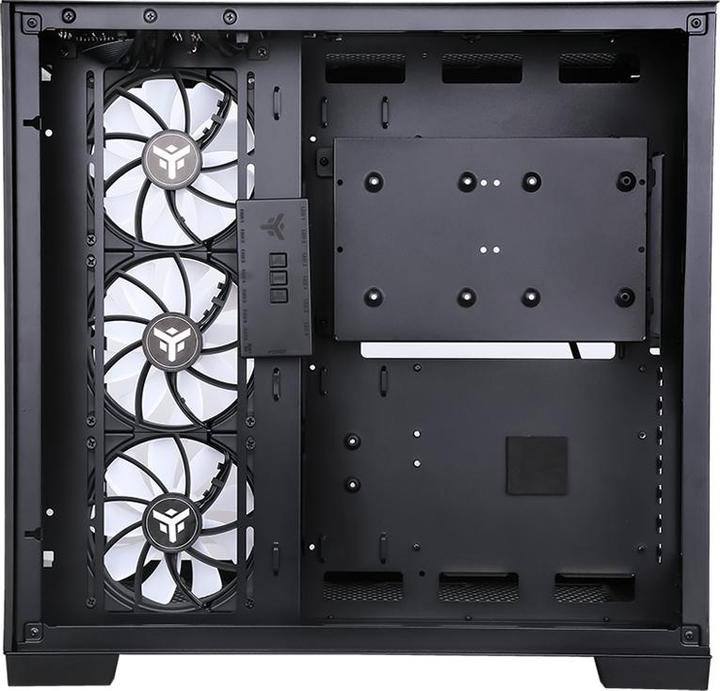 Image du produit Itek Boitier Moyen Tour ATX Dark Cave RGB avec panneau vitré (Noir) (mATX, Mini-ITX, ATX)